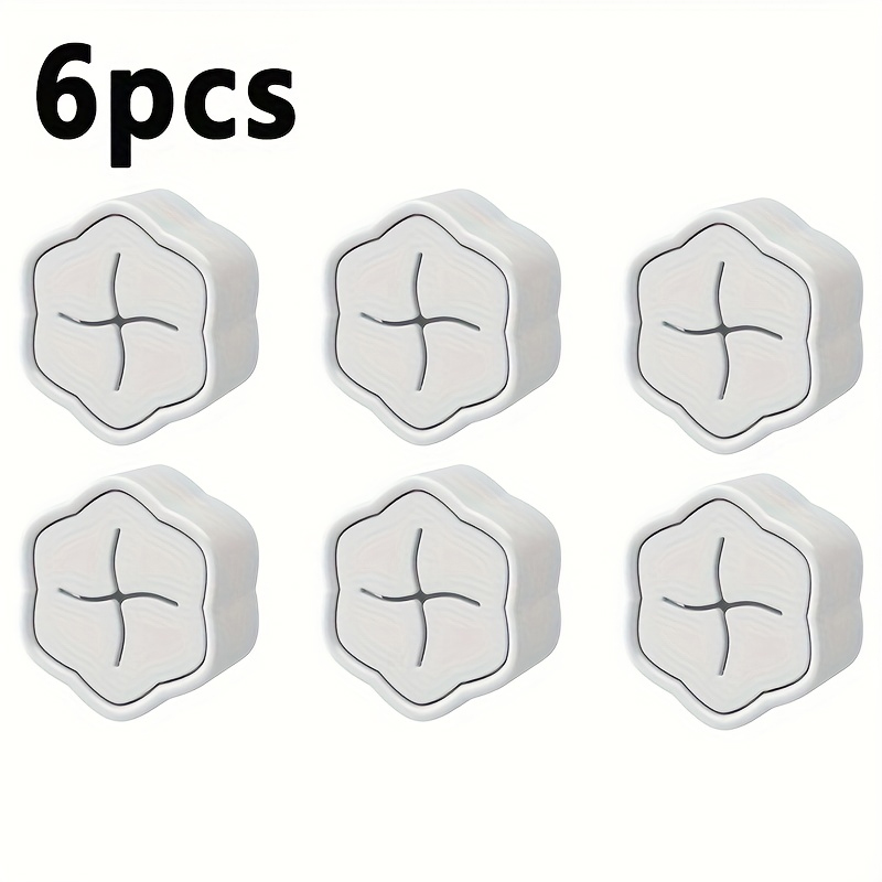 Home Bathroom Organizer - 6 szt. Samoprzylepne uchwyty na ręczniki,