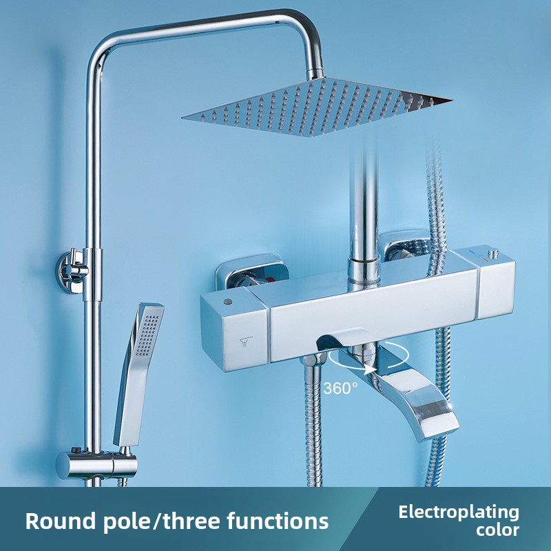 Elektroplaterowany zestaw prys – Home One Bathroom recenzja i cena