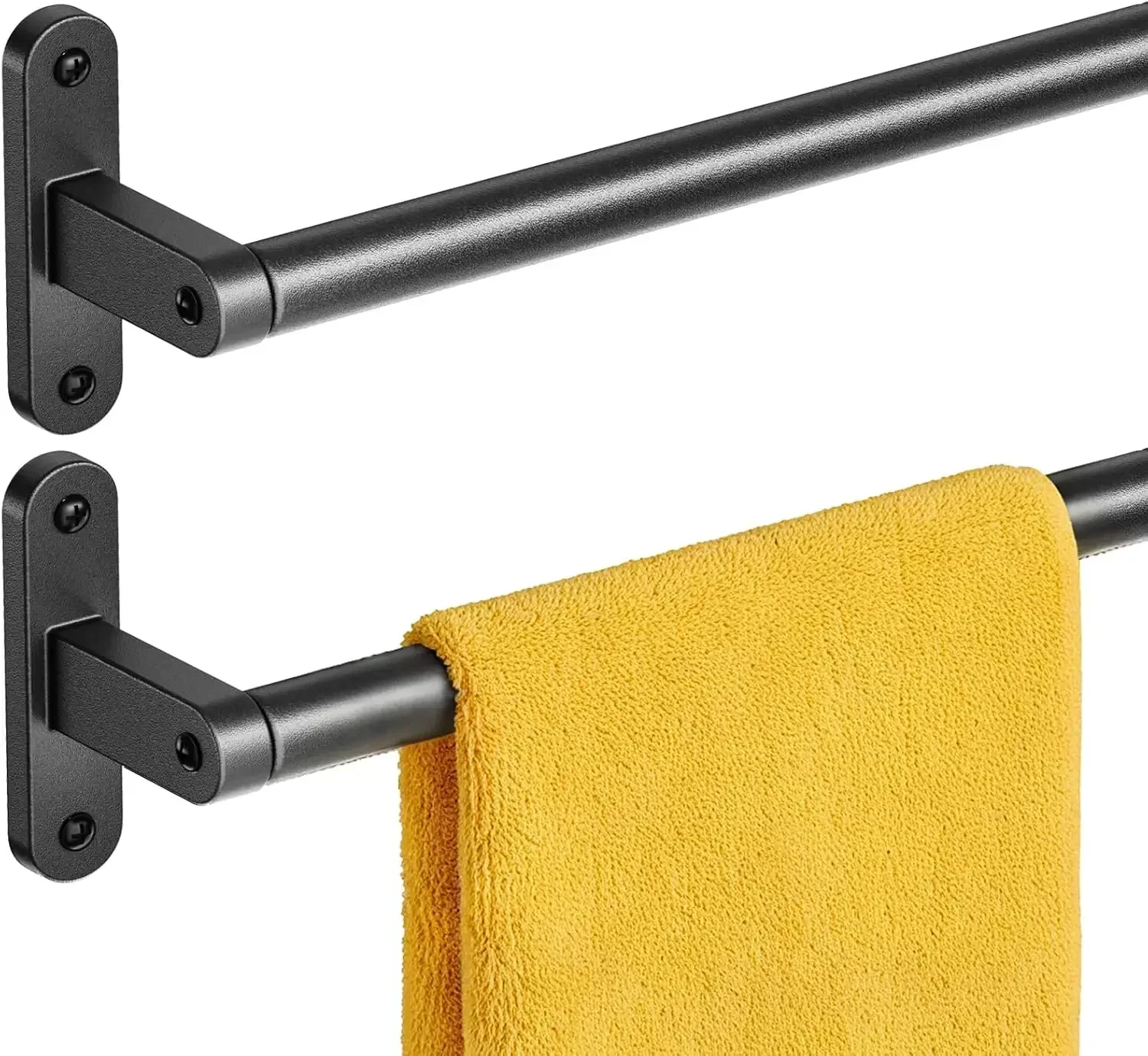 Matowy czarny wieszak na ręczn – Home Essentials Bathroom Accessories recenzja i cena