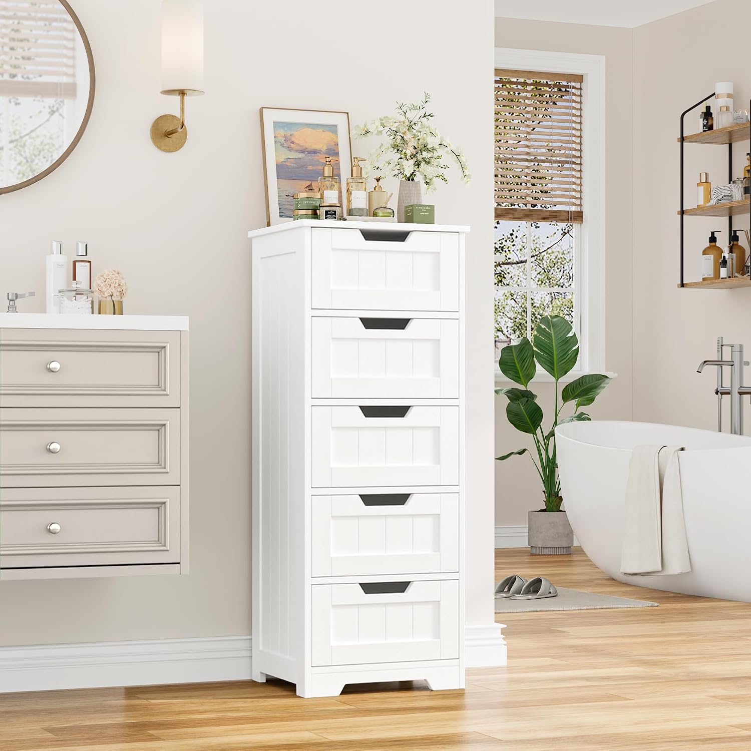 Wolnostojąca szafka do przecho – Home Bathroom Organizer recenzja i cena