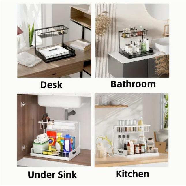 Wytrzymały wysuwany organizer  – Home Bathroom Organizer recenzja i cena