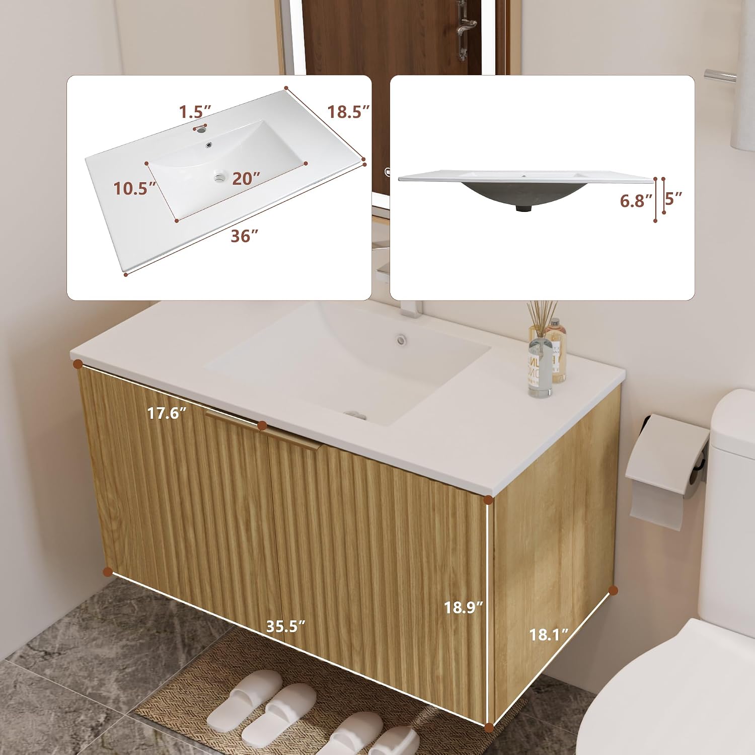 Nowoczesna wisząca szafka łazi – Home Bathroom Organizer recenzja i cena