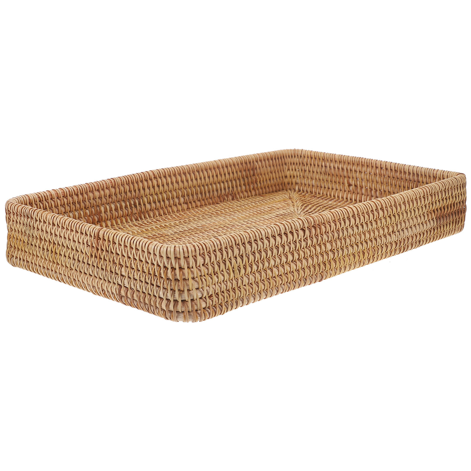Duży, prostokątny, ręcznie ple – Home Bathroom Organizer recenzja i cena