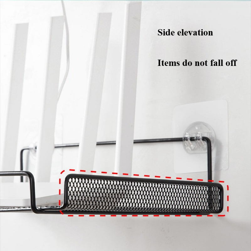 Półka na router do montażu na  – Home Bathroom Organizer recenzja i cena