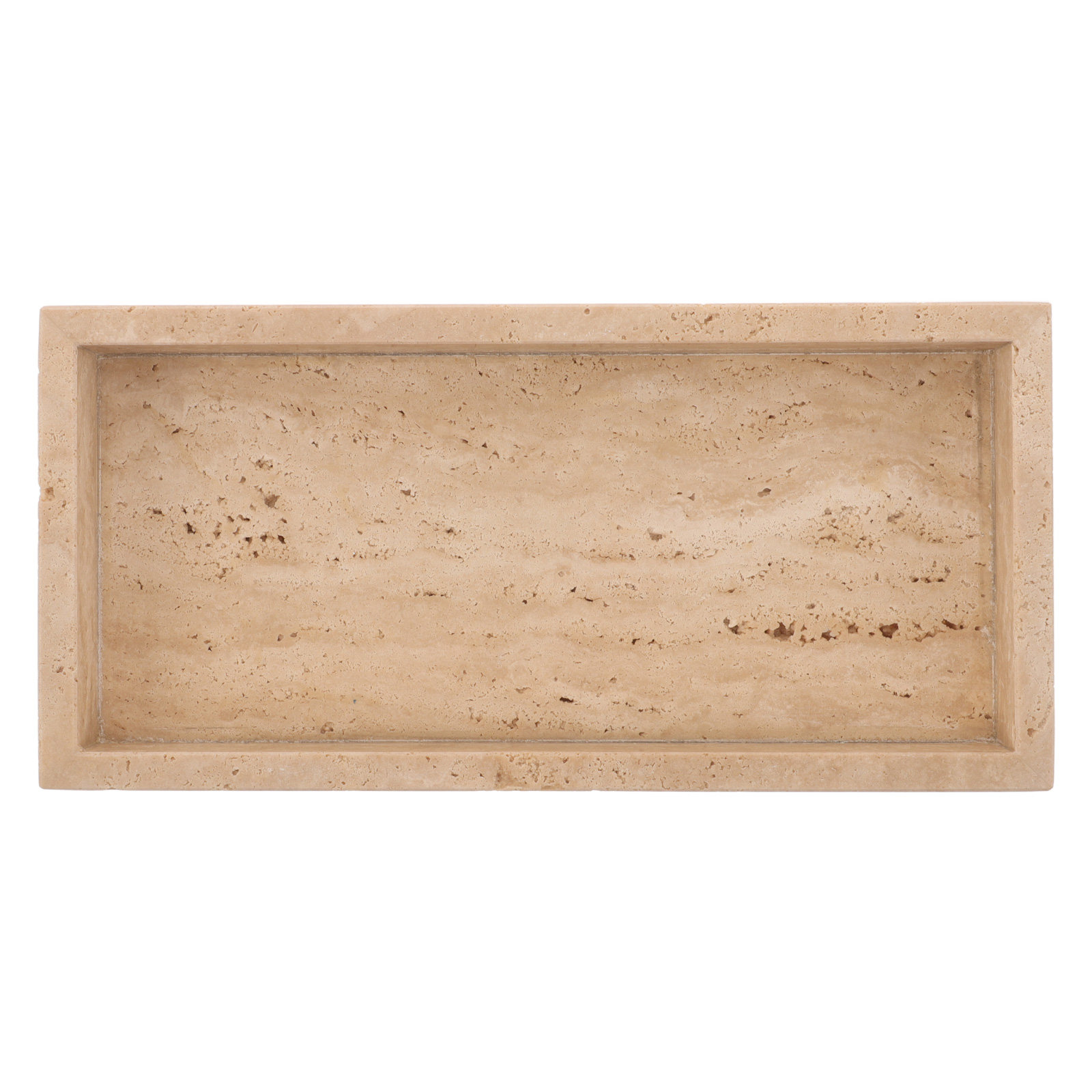 Prostokątna marmurowa taca na  – Home Bathroom Organizer recenzja i cena