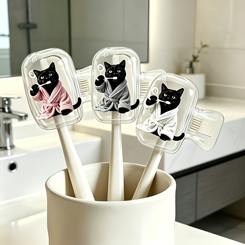 4 sztuki czarnych pokrowców na – Home Essentials Bathroom Accessories recenzja i cena
