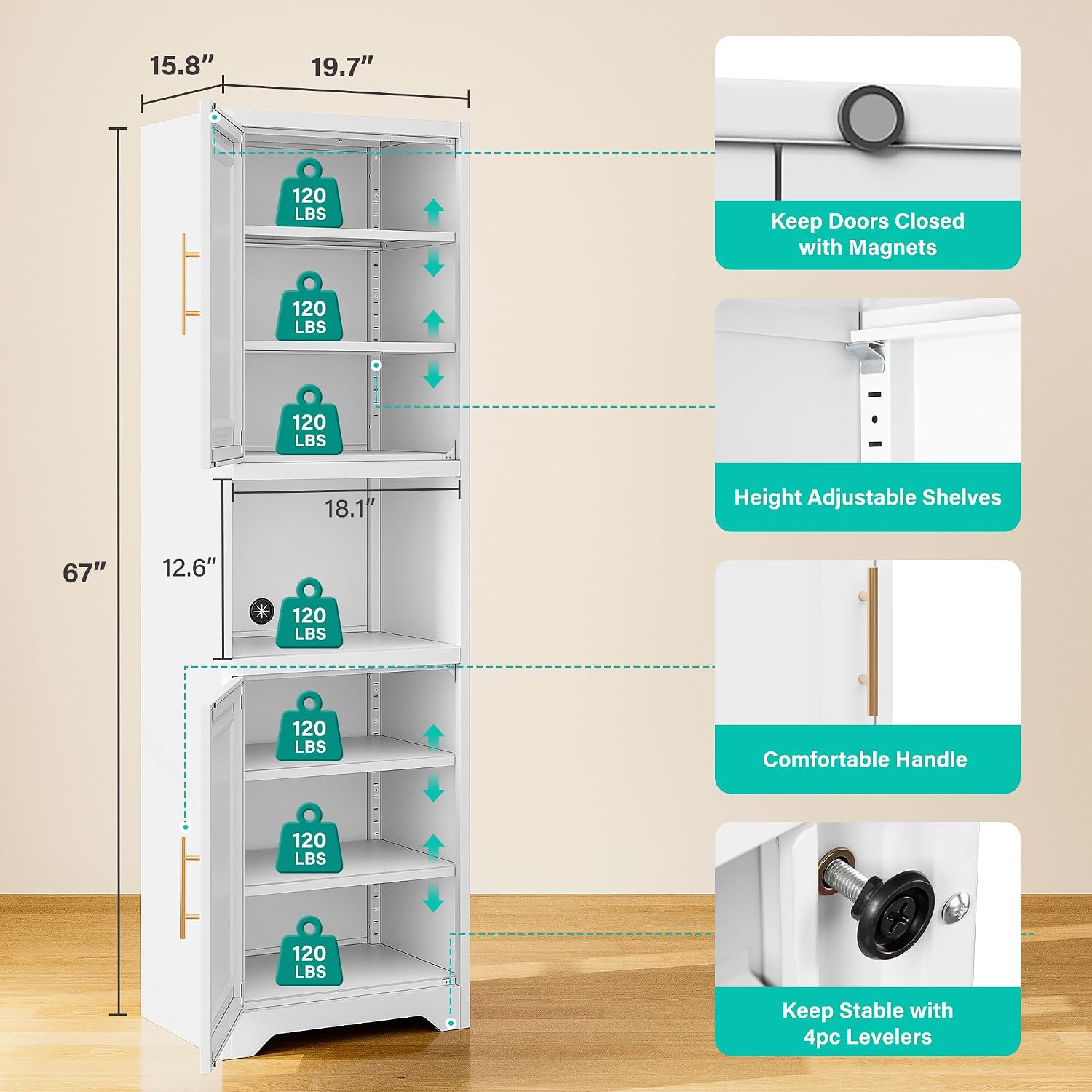 Wąska szafka do przechowywania – Home Bathroom Organizer recenzja i cena