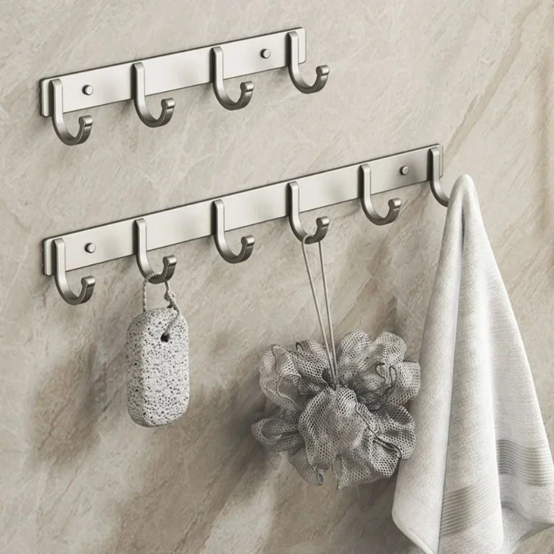 Aluminiowy wieszak ścienny z h – Home Bathroom Organizer recenzja i cena