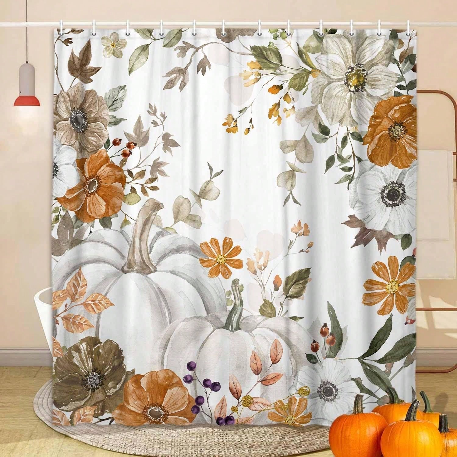 Jesienna zasłona prysznicowa z – Home Essentials Bathroom Accessories recenzja i cena