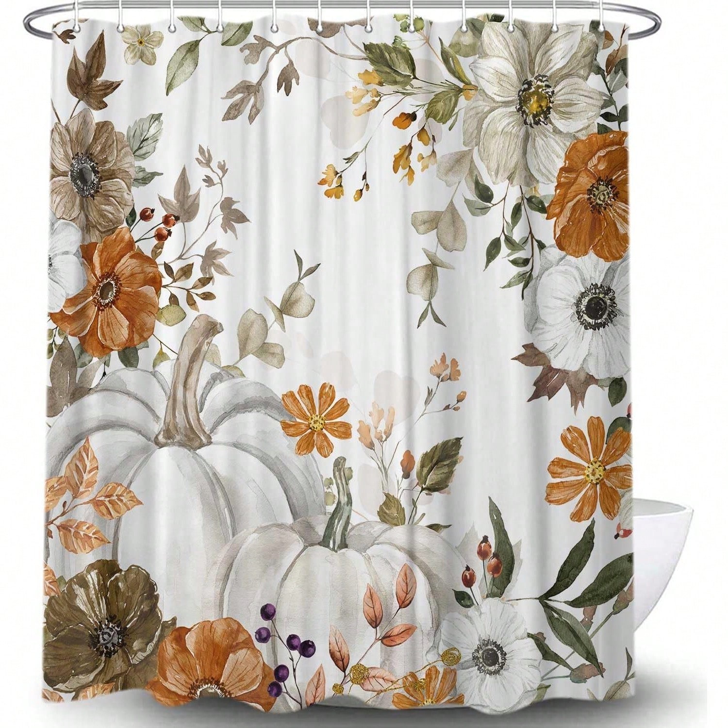 Jesienna zasłona prysznicowa z – Home Essentials Bathroom Accessories recenzja i cena