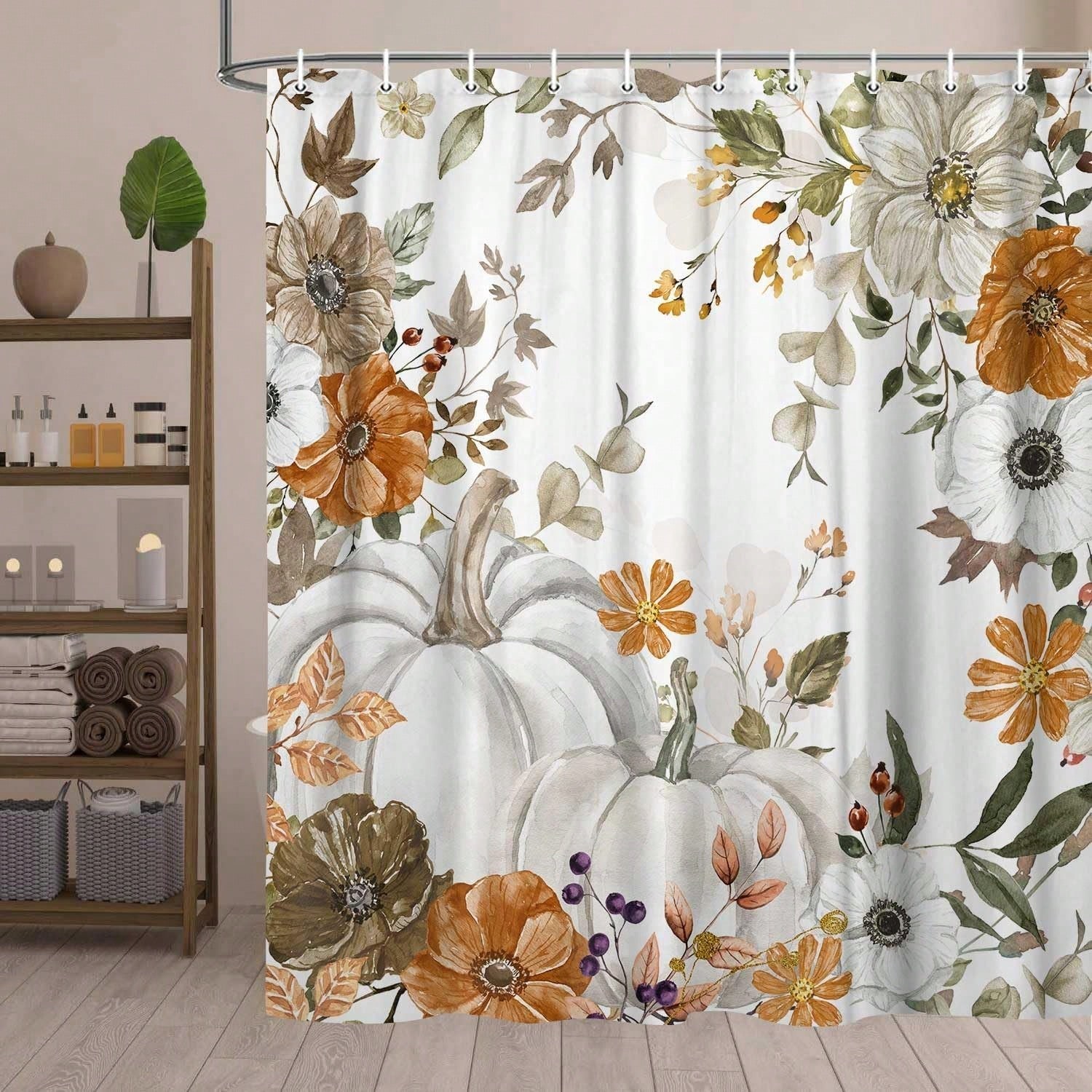 Jesienna zasłona prysznicowa z – Home Essentials Bathroom Accessories recenzja i cena