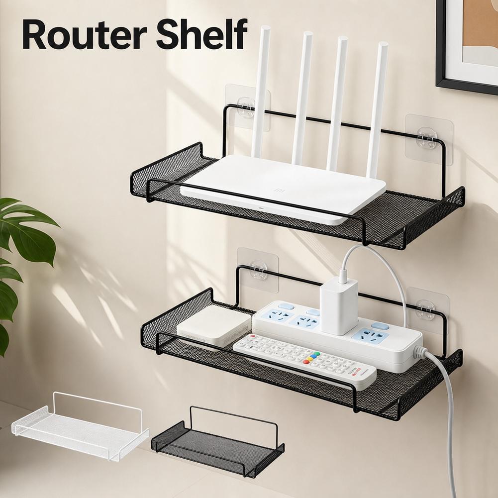 Półka na router ze stali nierd – Home Bathroom Organizer recenzja i cena