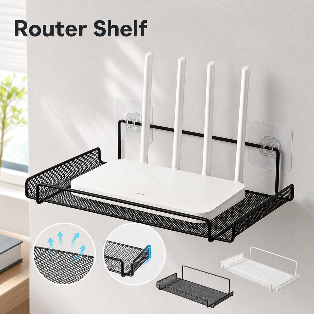 Półka na router ze stali nierd – Home Bathroom Organizer recenzja i cena